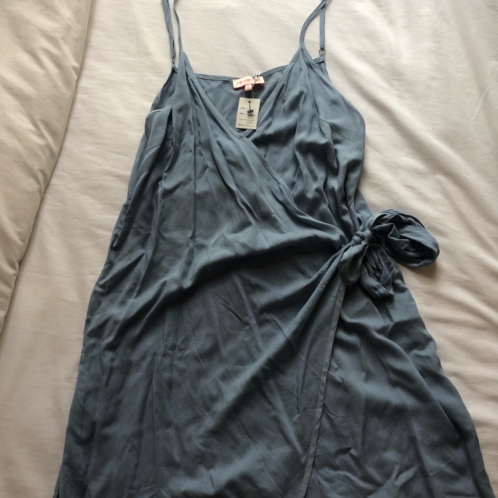 Side tie sun dress